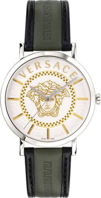 Thumbnail for Versace Herren Armbanduhr  V-Essential 40 mm Armband Edelstahl VEJ4001 21