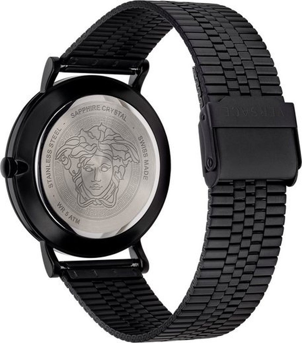 Versace Herren Armbanduhr  V-Essential 40 mm Armband Edelstahl VEJ4006 21