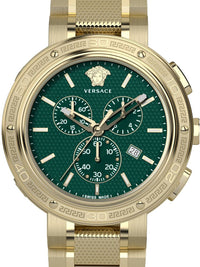 Thumbnail for Versace Herren Armbanduhr  V-Extreme Pro 45 mm Chronograph Armband Edelstahl VE2H00521