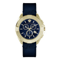 Thumbnail for Versace Herren Armbanduhr Chronograph CHRONO SPORTY blau, gold 46 mm VE5CA0223