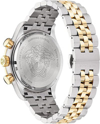 Thumbnail for Versace Herren Armbanduhr Chronograph HELLENYIUM CHRONO bicolor 44 mm VE2U00422