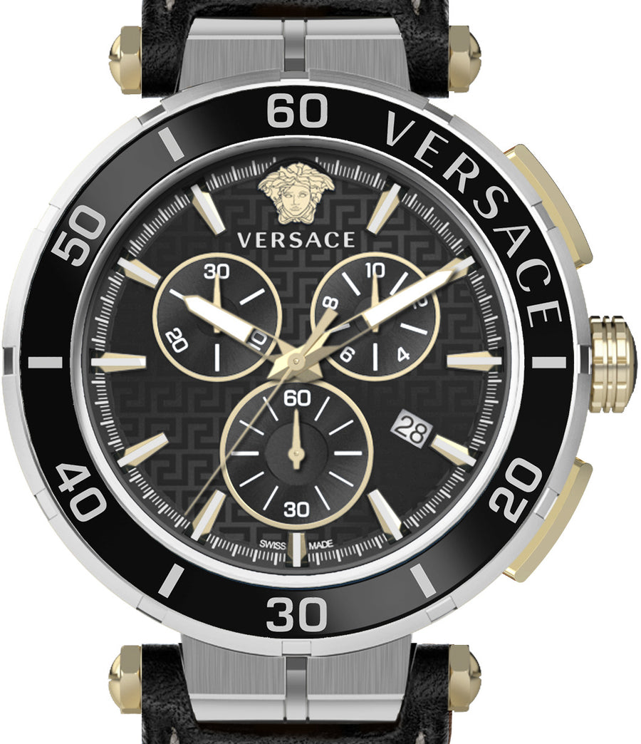 Versace Herren Armbanduhr GRECA 45 mm VE3L00222