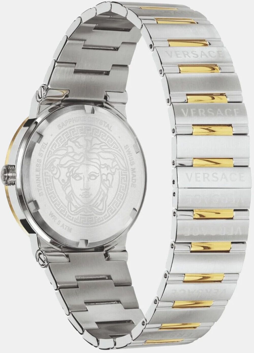 Versace Herren Armbanduhr GRECA LOGO bicolor 41 mm VEVI00320