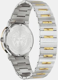 Thumbnail for Versace Herren Armbanduhr GRECA LOGO bicolor 41 mm VEVI00320