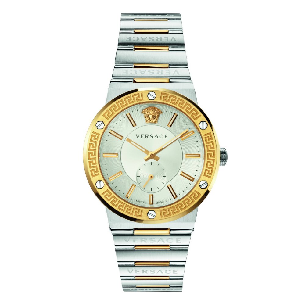 Versace Herren Armbanduhr GRECA LOGO bicolor 41 mm VEVI00320