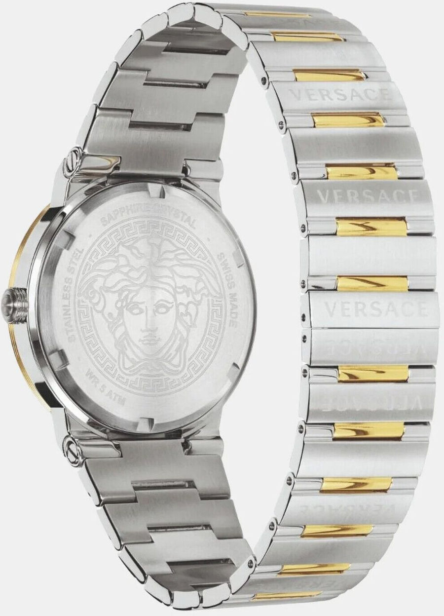 Versace Herren Armbanduhr GRECA LOGO bicolor 41 mm VEVI00320