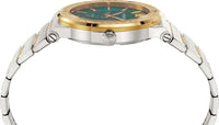 Thumbnail for Versace Herren Armbanduhr GRECA LOGO bicolor 41 mm VEVI00420