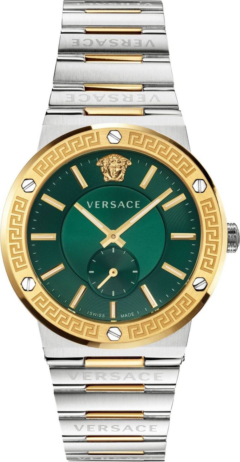 Versace Herren Armbanduhr GRECA LOGO bicolor 41 mm VEVI00420