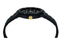 Thumbnail for Versace Herren Armbanduhr GRECA LOGO schwarz, gold 41 mm VEVI00620