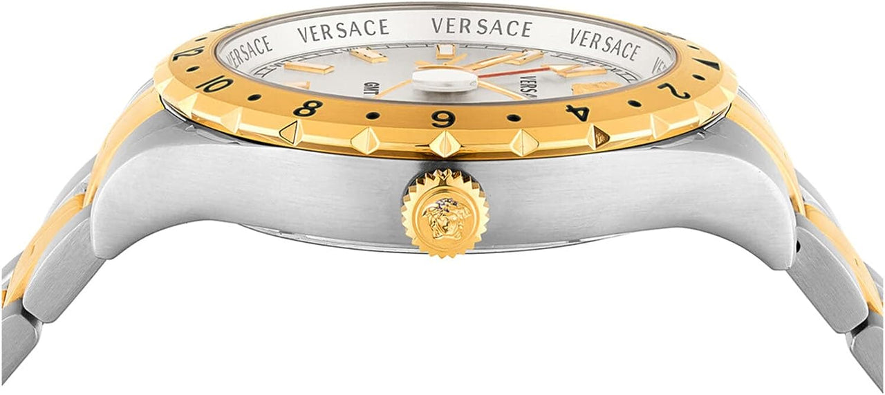 Versace Herren Armbanduhr Hellenyium GMT V1103 0015