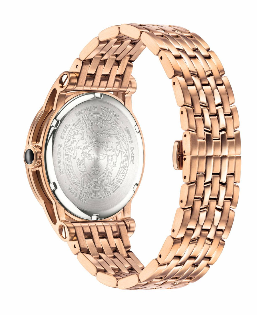 Versace Herren Armbanduhr PALAZZO EMP.43MM D/BLK B/IP5N VERD007 18