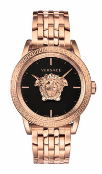 Thumbnail for Versace Herren Armbanduhr PALAZZO EMP.43MM D/BLK B/IP5N VERD007 18