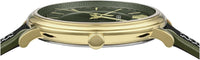 Thumbnail for Versace Herrenuhr V-CIRCLE MILITARY GREEN DIAL