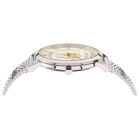 Thumbnail for Versace Herren Armbanduhr V-ESSENTIAL silber, weiß 40 mm VEJ400421