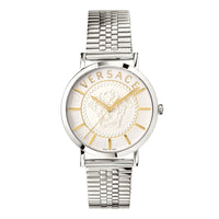 Thumbnail for Versace Herren Armbanduhr V-ESSENTIAL silber, weiß 40 mm VEJ400421