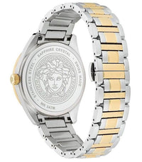 Thumbnail for Versace Herren Armbanduhr V-VERTICAL bicolor 42 mm VE3H00422