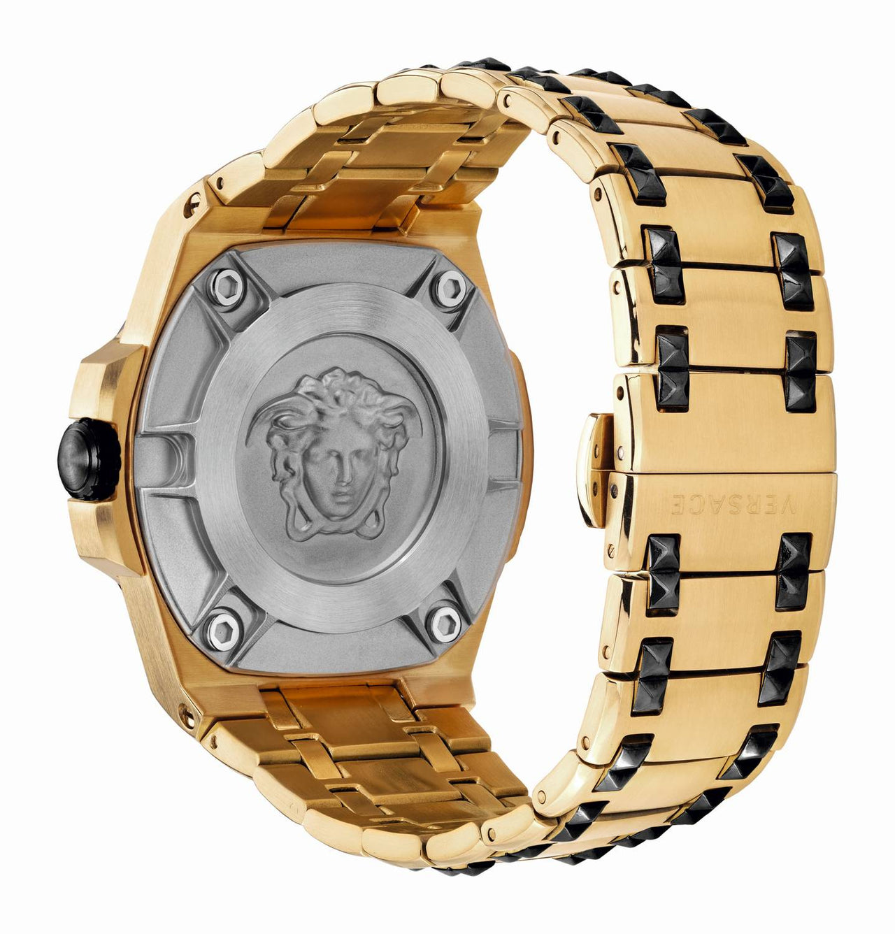 Versace Herren Armbanduhr CHAIN REAC.D/BLK B/IP2N&IPBLK IP2N&IPBLK TRING+GRECA&TEXT. VEDY006 19