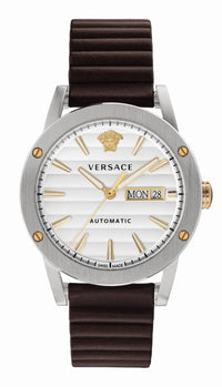 Thumbnail for Versace Herren Uhr Armbanduhr Theros Automatic ETA silber VEDX001 19