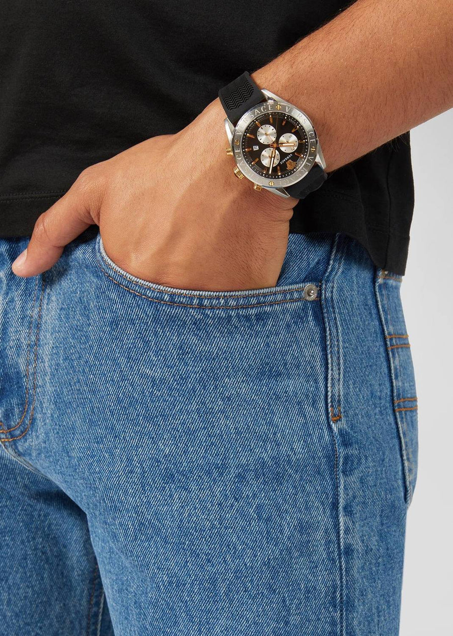 Versace Herrenuhr V-Chrono Chronograph VEHB001 19
