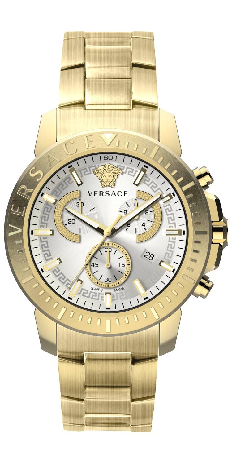 Versace Herrenuhr New Chrono 45mm Chronograph VE2E005 21
