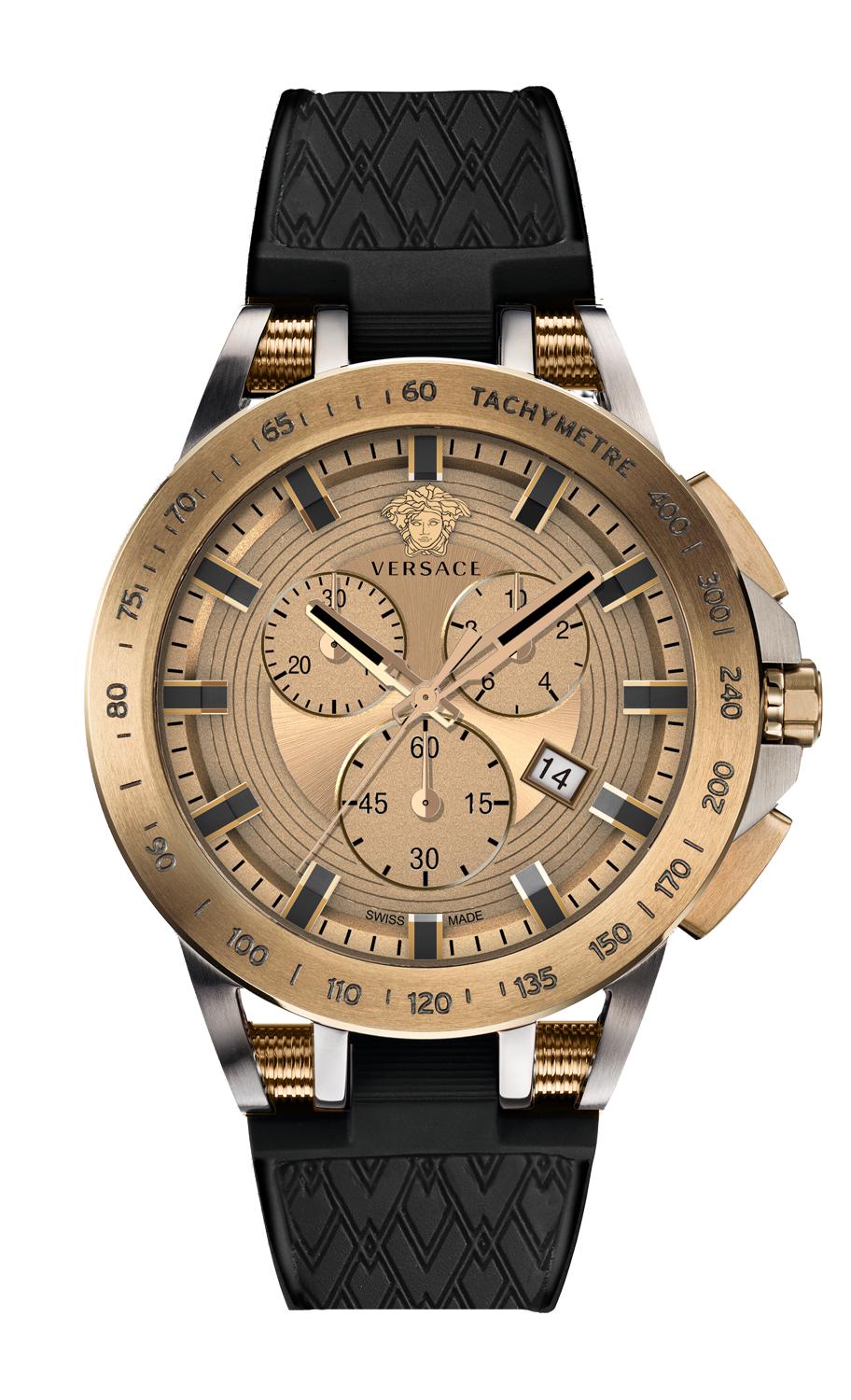 Versace Herrenuhr SPORT TECH 45mm Chronograph VE3E004 21