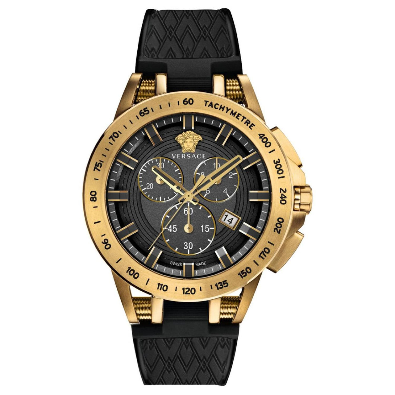 Versace Herrenuhr SPORT TECH 45mm Chronograph VE3E003 21