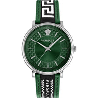 Thumbnail for Versace Herrenuhr V-CIRCLE MILITARY GREEN DIAL VE5A01221