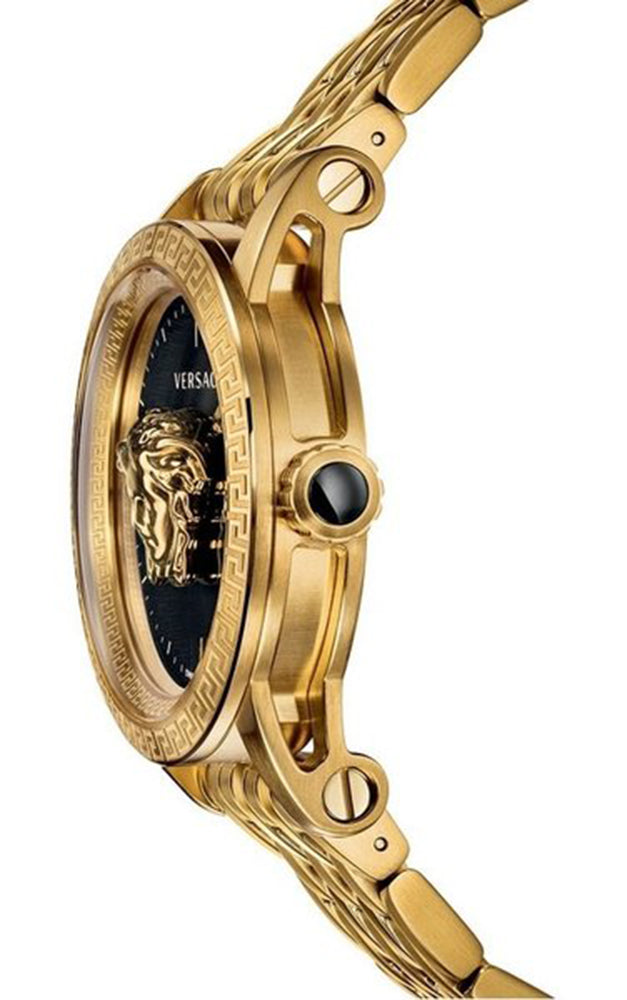 Versace Palazzo Empire Schweizer Herrenuhr Gold Stahl 43mm VERD008 19