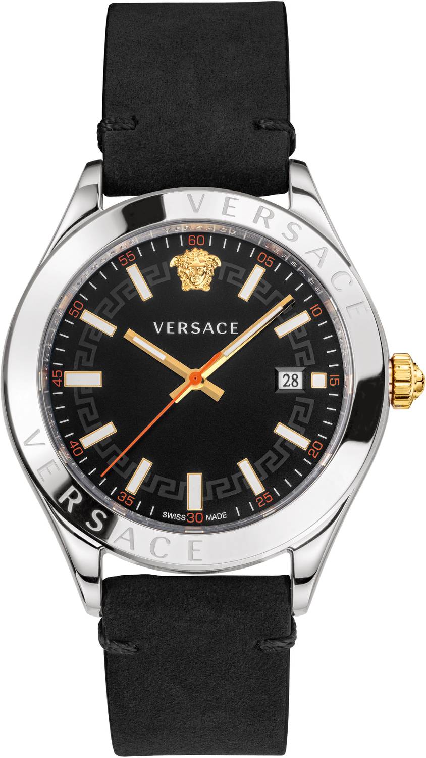 Versace Schweizer Herrenuhr Hellenyium silberfarben VEVK001 20