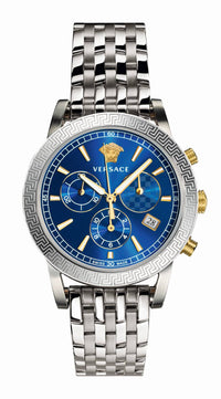 Thumbnail for Versace Armbanduhr SPORT TECH 40MM D/BLU B/ BIC /IP2N MIDDLEC W/CHE TEXTU VELT00119