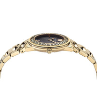 Thumbnail for Versce Damen Armbanduhr LOGO HALO 36 mm Edelstahlarmband gold VE2P00622