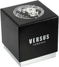 Thumbnail for Versus Versace Damen Armbanduhr COVENT GARDEN CRYSTAL 36 MM Lederarmband