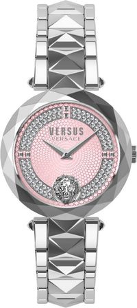 Thumbnail for Versus Versace Damen Armbanduhr COVENT GARDEN CRYSTAL 36 MM Edelstahlarmband