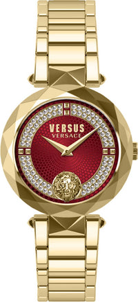 Thumbnail for Versus Versace Damen Armbanduhr COVENT GARDEN CRYSTAL 36 MM Edelstahlarmband