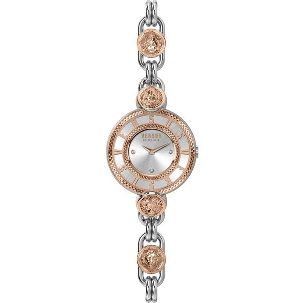 Versus Versace Damen Armbanduhr LES DOCKS 36 MM Edelstahl rose gold/silver VSPLL1420