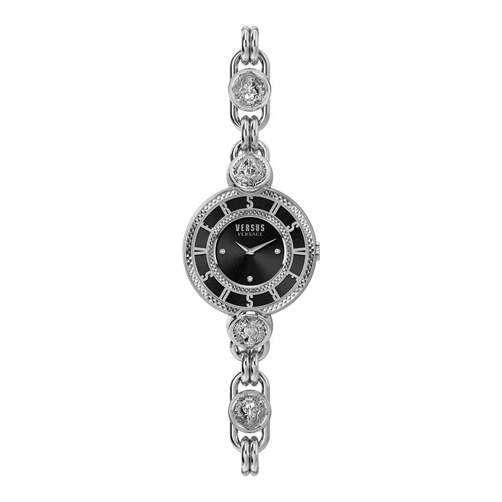 Versus Versace Damen Armbanduhr LES DOCKS 36 MM Edelstahl silver/black VSPLL1120