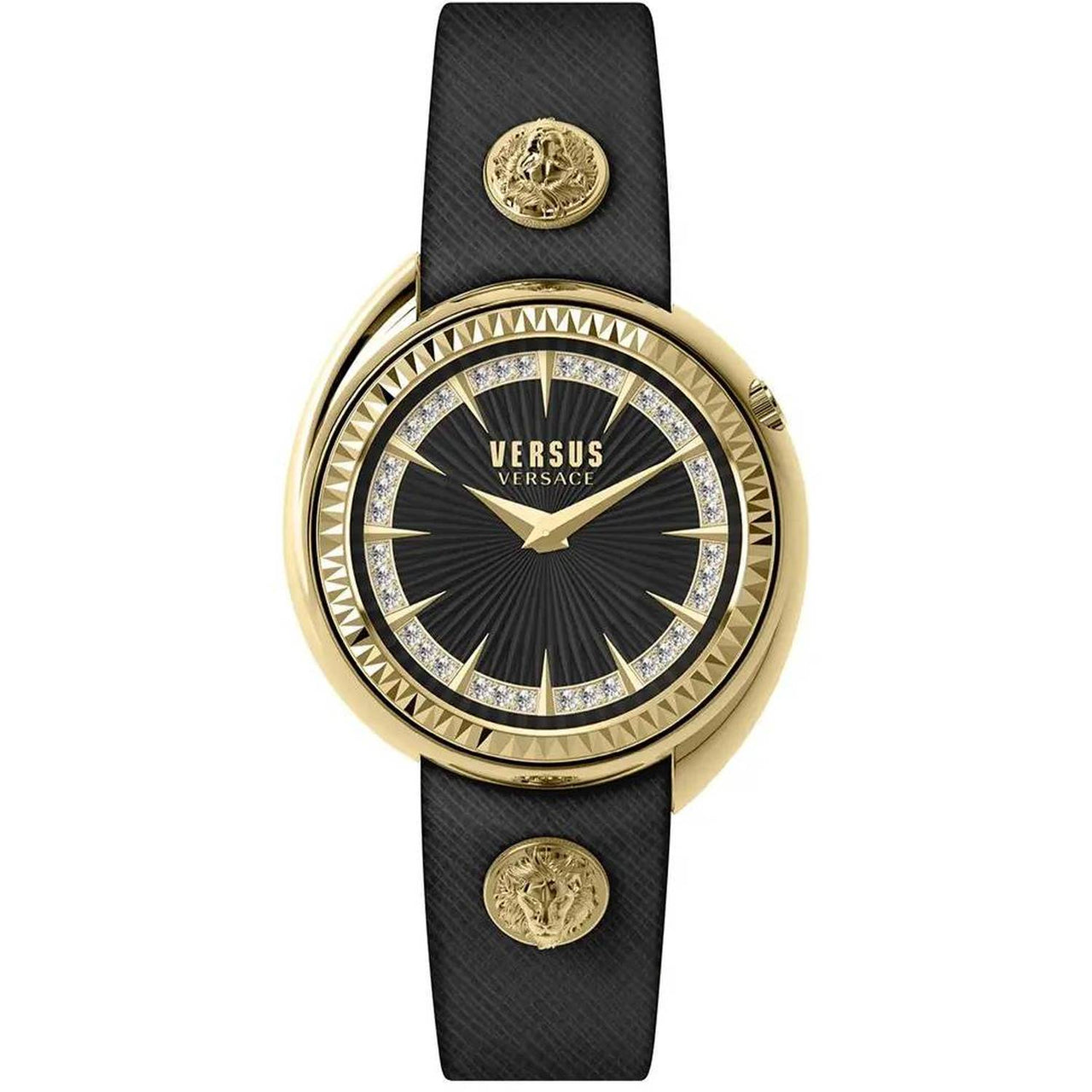 Versus Versace Damen Armbanduhr TORTONA 38 mm Armband Leder VSPHF2221