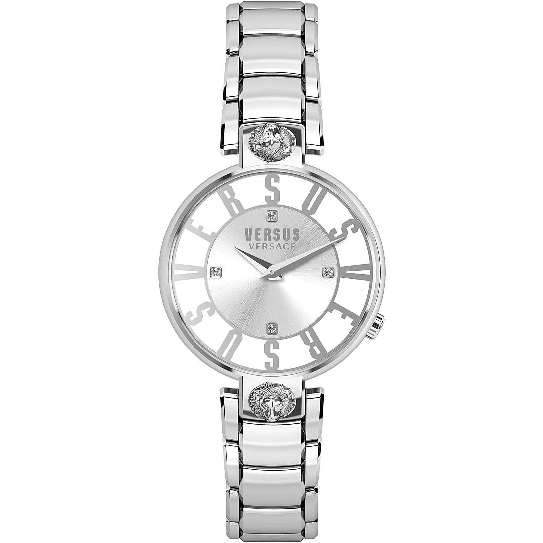 Versus Versace Damenuhr Kirstenhof Silber Edelstahl VSP490518