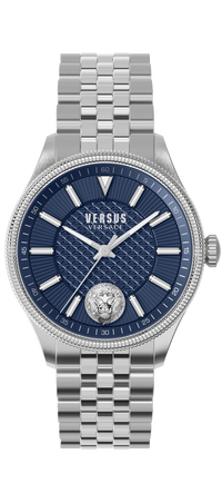 Thumbnail for Versus Versace Herrenuhr Colonne Silberfarben 45mm VSPHI0420