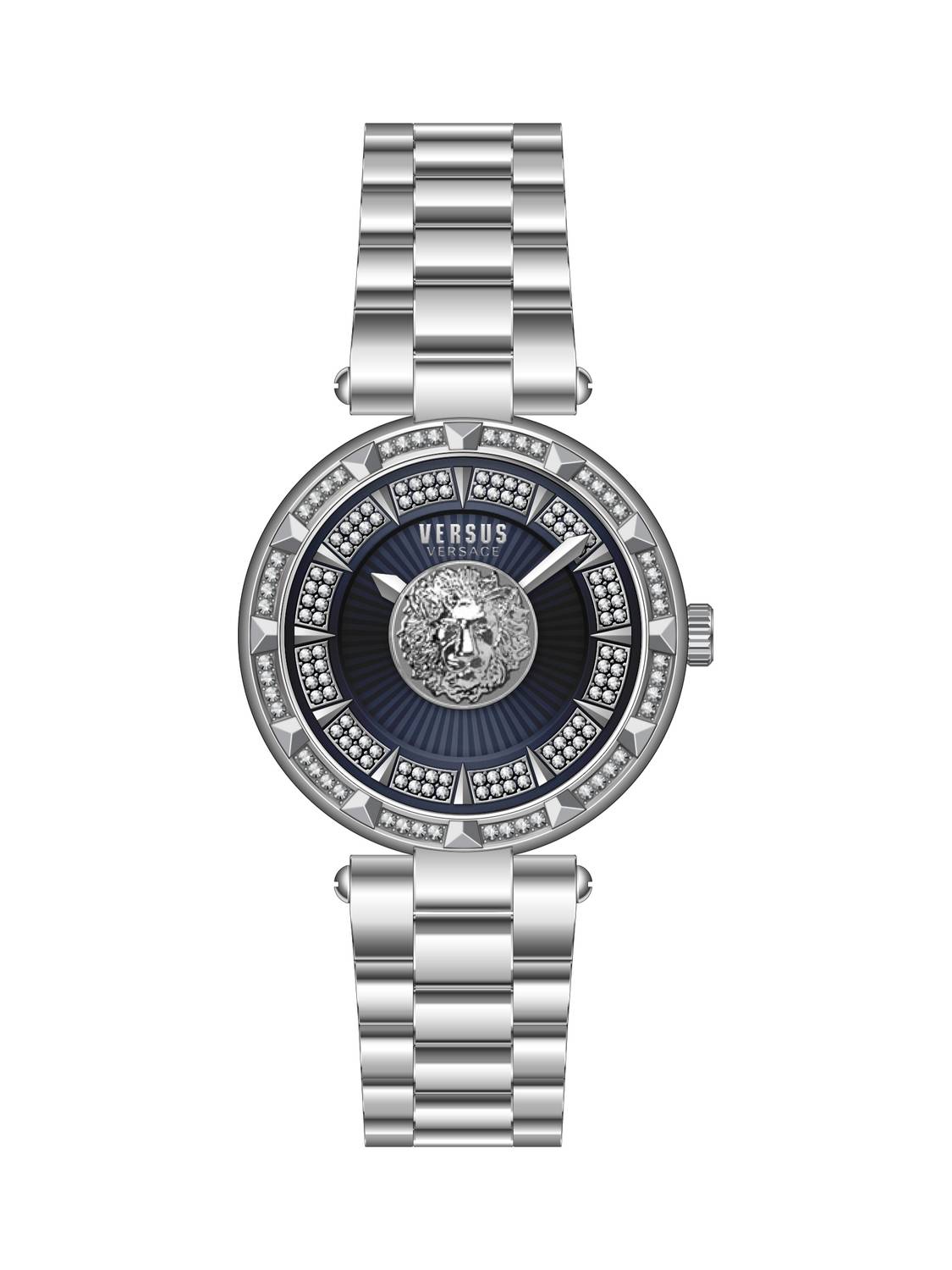 Versus Versace Damenuhr Sertie CRYSTAL silberfarben VSPQ13921