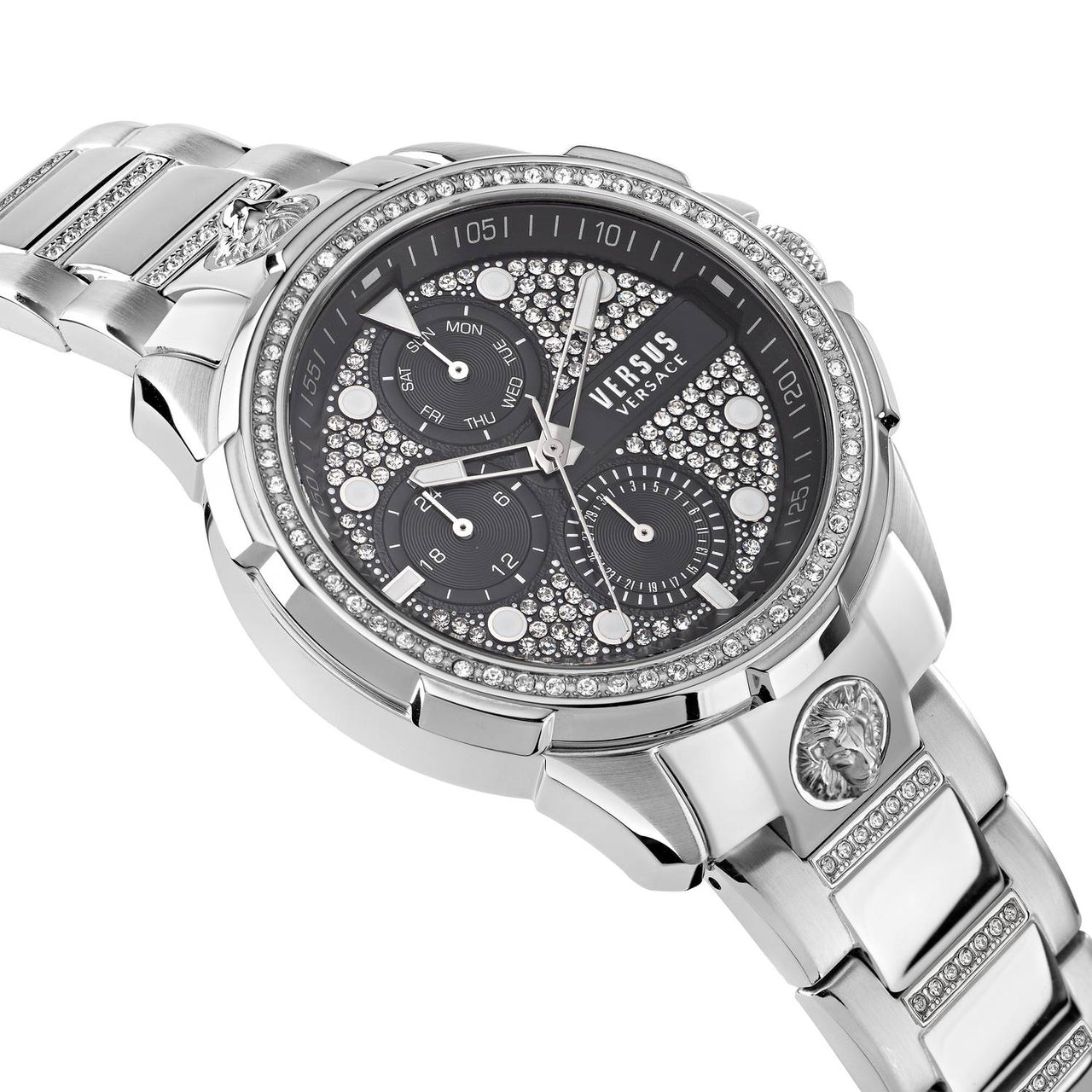 Versus Versace Herren Armbanduhr 6eme ARR. CRYSTAL 46 MM