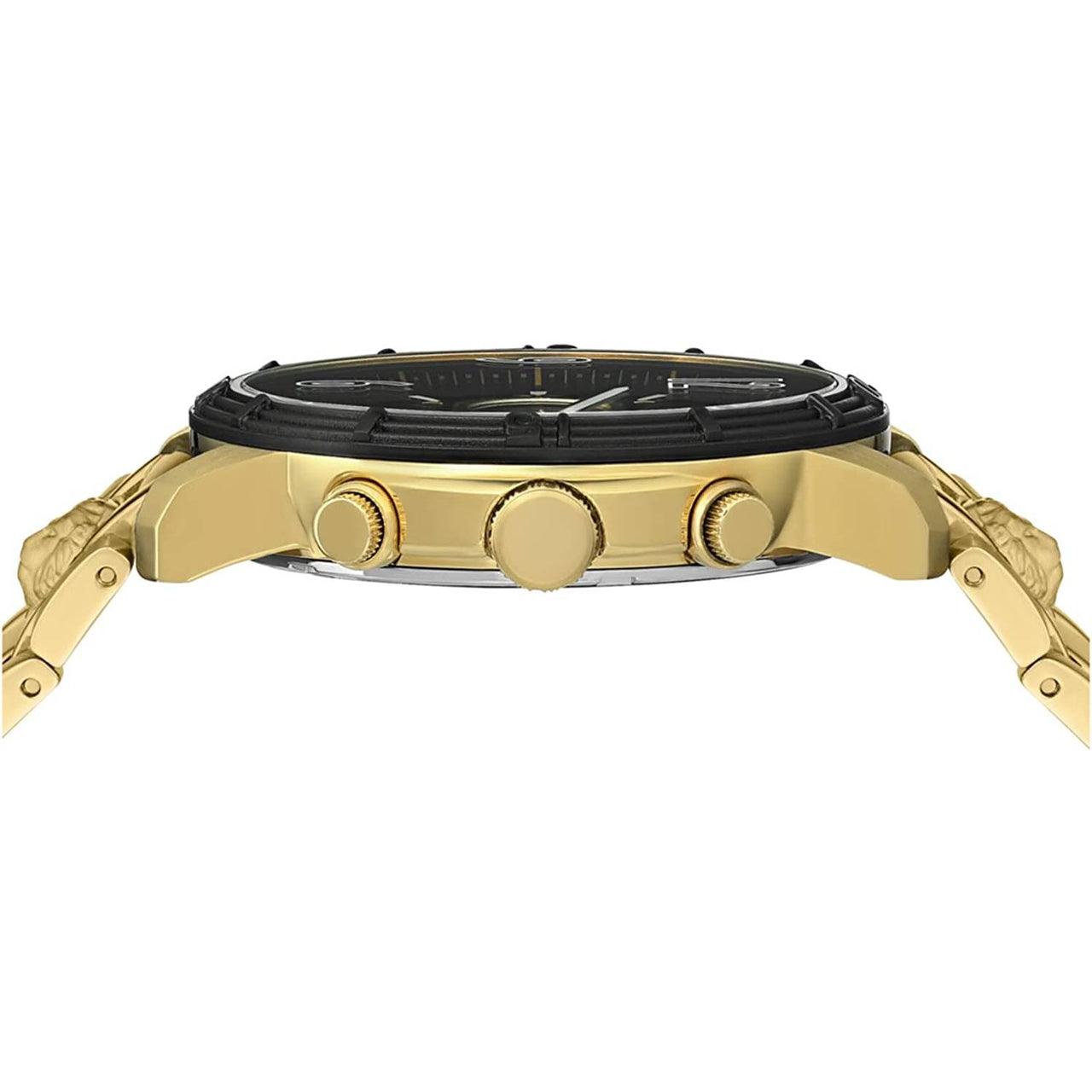 Versus Versace Herren Armbanduhr BICOCCCA IP 46 mm Armband Edelstahl VSPHJ1621