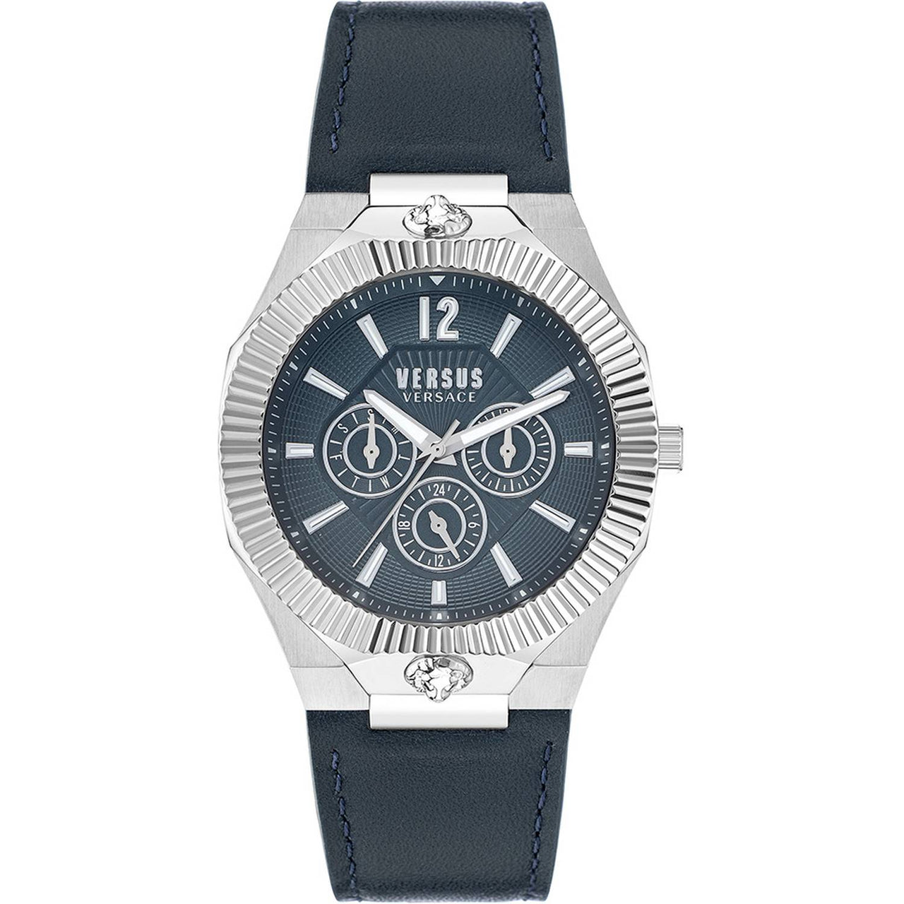 Versus Versace Herren Armbanduhr ECHO PARK 42 mm Armband Leder VSP1P1121