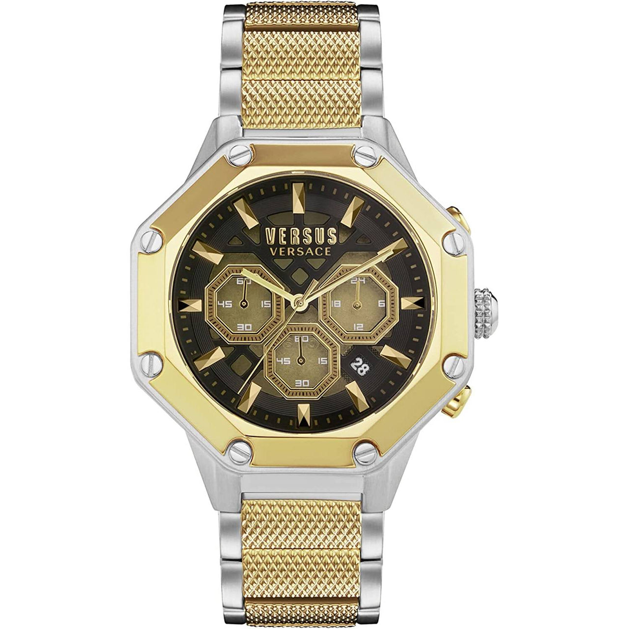 Versus Versace Herren Armbanduhr PALESTRO 45 mm Armband Edelstahl VSP393521