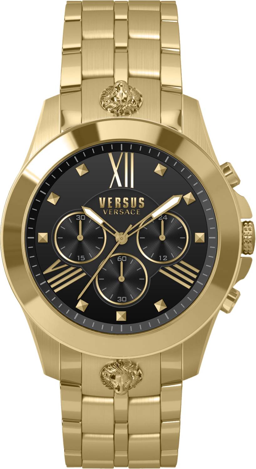 Versus Versace Herren Chronograph Armbanduhr CHRONO LION 44 MM