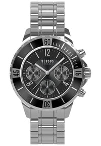 Thumbnail for Versus Versace Herrenuhr Chronograph Tokyo Chrono silber VSPGN2921