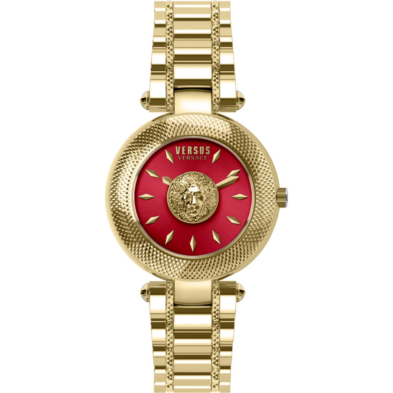 Versus Versace VSP213418 Brick Lane Gold Edelstahlarmband Damenuhr