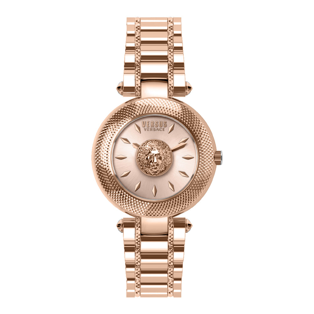 Versus Versace VSP213618 Brick Lane Roségold Edelstahlband Damenuhr