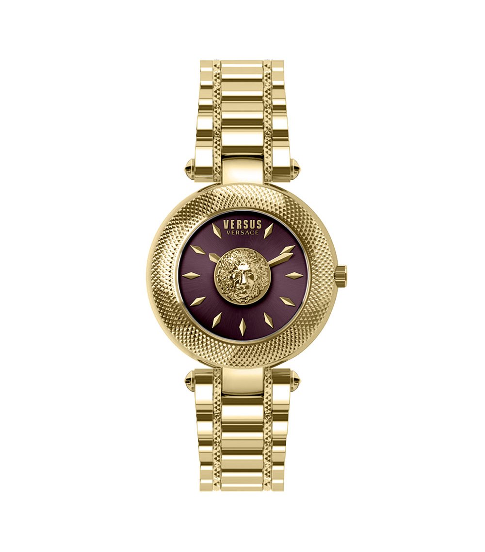 Versus Versace VSP214818 Brick Lane Gold Edelstahlarmband Damenuhr