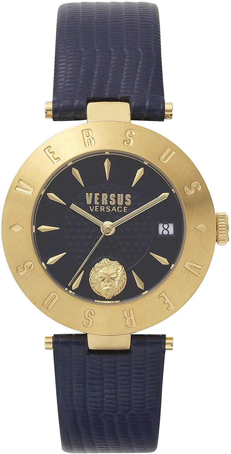 Versus Versace Damen Armbanduhr Lederarmband 36 mm VSP772218